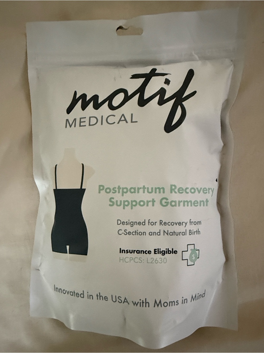 Postpartum Recovery Support Garment - Cream Brand New Beige XL